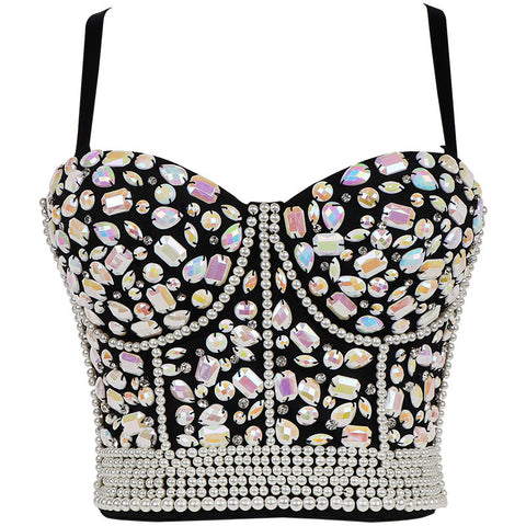 Looty Lush Female Fashion Tops Bra Vest