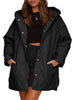 Diamond Quilted Hooded Lightweight Jacket For Women Looty Lush