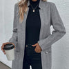 Women's Mid-length Woolen Coat Looty Lush