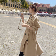 British Style Trench Coat Women's Mid-length Loose Spring And Autumn Temperament Coat Looty Lush