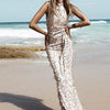 Long fringed sequin dress Looty Lush