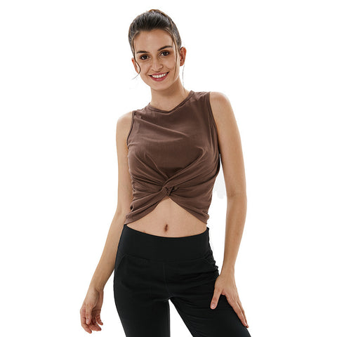 Looty Lush Loose yoga tops sleeveless