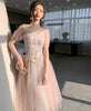 Pink Bridesmaid Dress New Summer Fairy Temperament Korean Wedding Sisters Dress Looty Lush