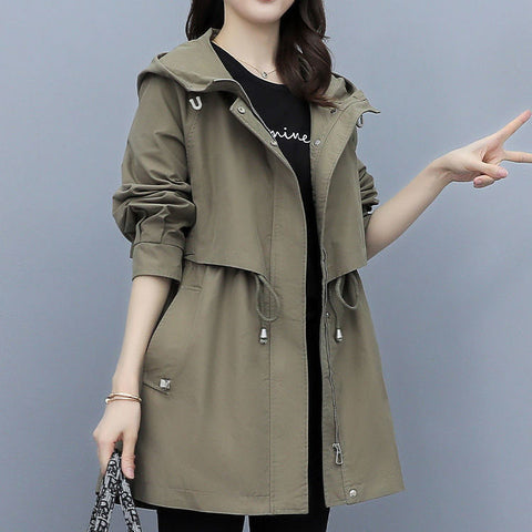 Loose Casual Fashion Hooded Jacket Looty Lush