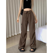 Retro Overalls Women's Design Multi-pocket Loose Looty Lush