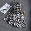 Female Fashion Simple Leopard Print Chiffon Scarf Looty Lush