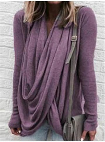 Looty Lush Knitted sweater long sleeve T-shirt