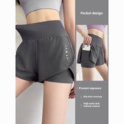 Yoga Clothes Pocket Sports Shorts Women's Quick-drying Fitness Looty Lush