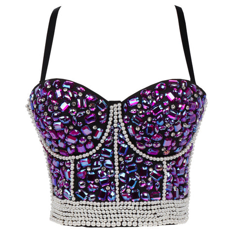 Looty Lush Female Fashion Tops Bra Vest