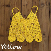 Looty Lush Handmade crochet bikini blouse