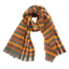 European And American Autumn And Winter Bristle Short Beard Small Plaid Scarf Shawl Looty Lush