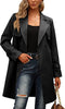 European And American Autumn Women's Double Breasted Fashion Casual Trench Coat Looty Lush