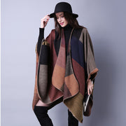 Autumn And Winter Scarf Versatile Lattice Ladies Travel Shawl Looty Lush