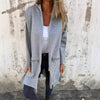 Autumn And Winter Solid Color Casual Zipper Hooded Jacket Coat Looty Lush