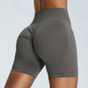 Seamless Yoga Shorts Women's Three-point High Waist Looty Lush