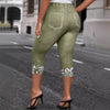 Plus Size Women's Tight Printed Pants Looty Lush