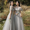 Dress Sisters Dress Female Gray Slim Fit Girlfriend Clothes Looty Lush