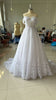 Off-shoulder Bridal Main Wedding Dress Elegant Court Style High-grade Luxury French Light Door Yarn Looty Lush