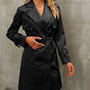 European And American Autumn Women's Double Breasted Fashion Casual Trench Coat Looty Lush