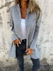 Autumn And Winter Solid Color Casual Zipper Hooded Jacket Coat Looty Lush