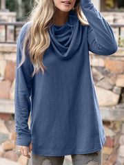 Looty Lush Solid color long sleeve T-shirt