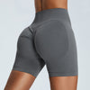 Seamless Yoga Shorts Women's Three-point High Waist Looty Lush