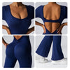 Beauty Back Hip Lifting One-piece Bell-bottom Pants Yoga Clothes Looty Lush