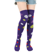 Clown Stockings Dot Halloween Costume Looty Lush