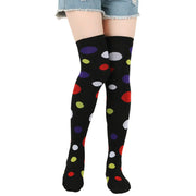 Clown Stockings Dot Halloween Costume Looty Lush