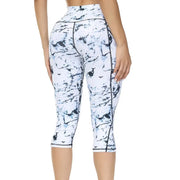 Cropped Pants Yoga Clothes Leggings Printed Fitness Pants Looty Lush