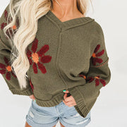 Fashion Floral Pullover Women Looty Lush