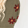 Fashion Floral Pullover Women Looty Lush