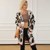 Fashion Leopard Print Long Sleeve Inverness Looty Lush