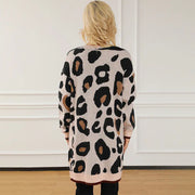 Fashion Leopard Print Long Sleeve Inverness Looty Lush