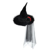 Halloween Baroque Witch Hat Accessories Props Looty Lush