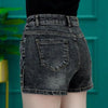 High Waist Denim Shorts Slimming Versatile Loose Word Outerwear Hot Pants Trendy Looty Lush