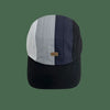 Korean Ins Rainbow Color-blocking Peaked Cap Sun-proof Quick-drying Looty Lush