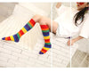 Mid-calf Socks Rainbow Cotton Socks Looty Lush