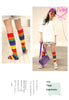 Mid-calf Socks Rainbow Cotton Socks Looty Lush