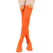 Pumpkin Demon Halloween Doll Socks Looty Lush