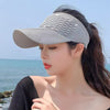 Scale Air Top Internet Celebrity Knitted Baseball Peaked Cap Outdoor Sports Sun Hat Looty Lush