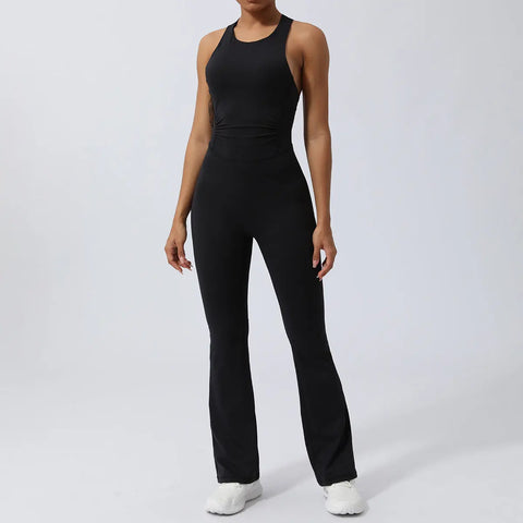 Skinny Yoga Clothes Sports Workout Clothes Hip-lift And Belly Shaping Micro-pull Dance Yoga Jumpsuit Looty Lush