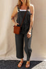 Solid Color Camisole Jumpsuit Loose Sleeveless Looty Lush