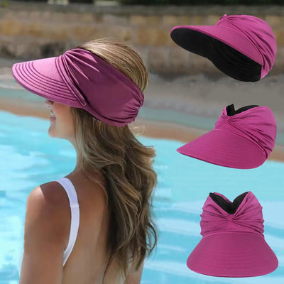 Sun Protection Hat Double-sided Big Brim Air Top Sports Looty Lush