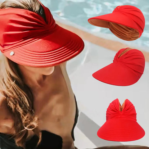 Sun Protection Hat Double-sided Big Brim Air Top Sports Looty Lush