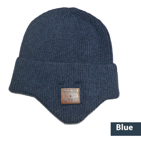 Thickened Blue Tooth Cap Knitted Looty Lush