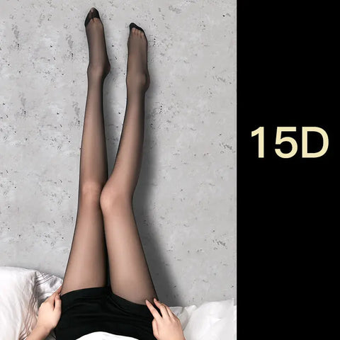 Thin Type Does Not Drop Gear 0D Ultra-thin Stockings Anti Hook Silk Looty Lush