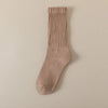 Winter Fleece-lined Thickened Middle Tube Cotton Thermal Terry Long Tube Casual Socks Looty Lush