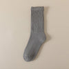 Winter Fleece-lined Thickened Middle Tube Cotton Thermal Terry Long Tube Casual Socks Looty Lush