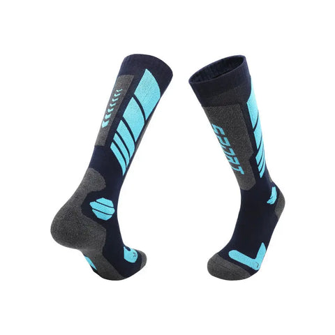 Winter Professional Ski Long Tube Warm-keeping Socks Looty Lush